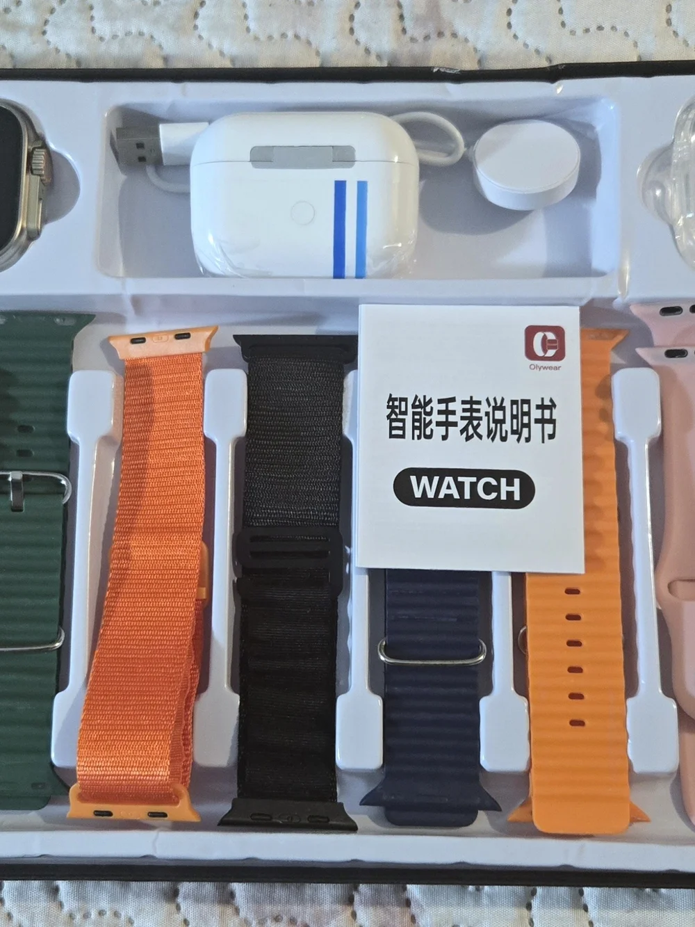 Okpu Smartwatch with Earbuds And 8 Band Plus